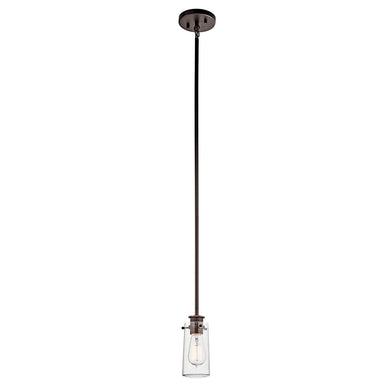 Kichler Canada - One Light Mini Pendant - Braelyn - Olde Bronze- Union Lighting Luminaires Decor