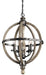 Kichler Canada - Five Light Chandelier - Evan - Distressed Antique Gray- Union Lighting Luminaires Decor