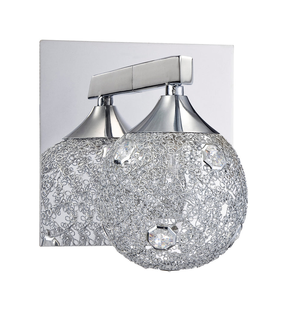 Kendal Canada - One Light Bath Sconce - Solaro - Chrome- Union Lighting Luminaires Decor