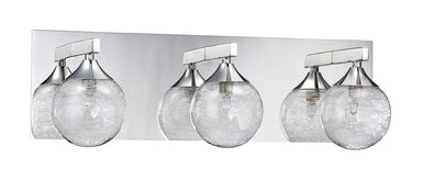Kendal Canada - Three Light Bath - Fybra - Chrome- Union Lighting Luminaires Decor