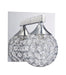 Kendal Canada - One Light Bath Sconce - Crys - Chrome- Union Lighting Luminaires Decor