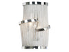 Avenue Lighting - Two Light Wall Sconce - Mullholand Dr. - Polish Chrome Jewelry Chain- Union Lighting Luminaires Decor