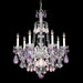 Schonbek - Seven Light Chandelier - Hamilton Rock Crystal - Polished Silver- Union Lighting Luminaires Decor