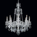 Schonbek - Eight Light Chandelier - Hamilton - Silver- Union Lighting Luminaires Decor