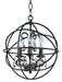 Maxim - Three Light Pendant - Orbit - Oil Rubbed Bronze- Union Lighting Luminaires Decor