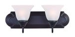 Maxim - Two Light Bath Vanity - Essentials - 801x - Oil Rubbed Bronze- Union Lighting Luminaires Decor