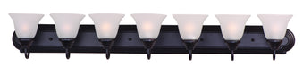 Maxim - Seven Light Bath Vanity - Essentials - 801x - Oil Rubbed Bronze- Union Lighting Luminaires Decor