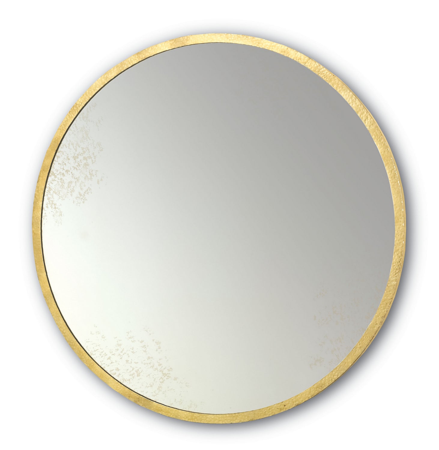 Currey and Company - Mirror - Aline - Contemporary Gold Leaf/Antique Mirror- Union Lighting Luminaires Decor