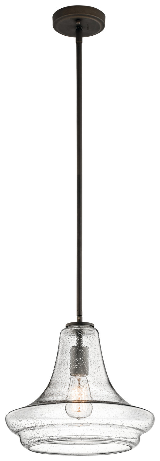 Kichler Canada - One Light Pendant - Everly - Olde Bronze- Union Lighting Luminaires Decor