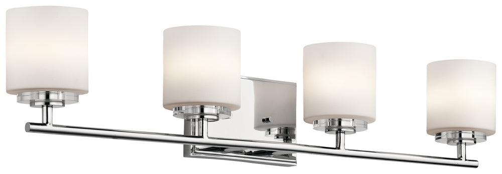 Kichler Canada - Four Light Bath - O Hara - Chrome- Union Lighting Luminaires Decor