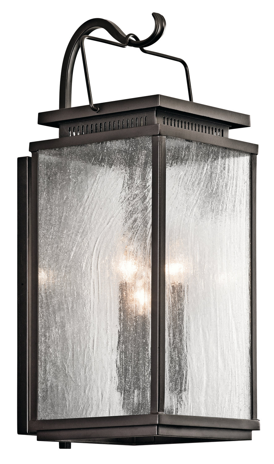 Kichler Canada - Three Light Outdoor Wall Mount - Manningham - Olde Bronze- Union Lighting Luminaires Decor