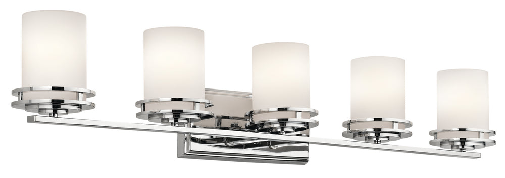 Kichler Canada - Five Light Bath - Hendrik - Chrome- Union Lighting Luminaires Decor