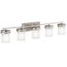 Kichler Canada - Five Light Bath - Hendrik - Brushed Nickel- Union Lighting Luminaires Decor