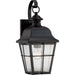 Quoizel - One Light Outdoor Wall Lantern - Millhouse - Mystic Black- Union Lighting Luminaires Decor