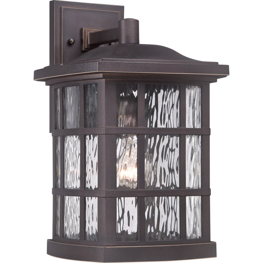 Quoizel - One Light Outdoor Wall Lantern - Stonington - Palladian Bronze- Union Lighting Luminaires Decor