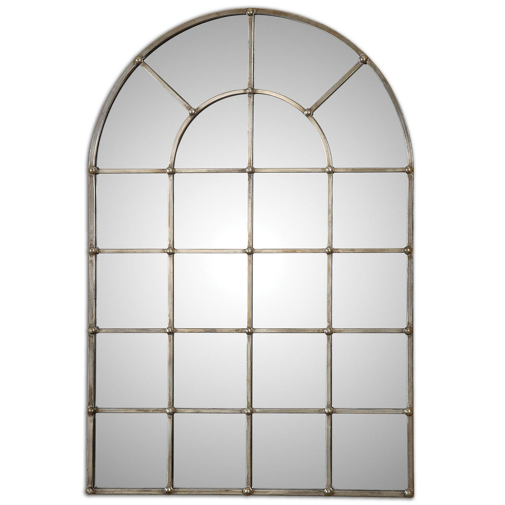 Uttermost - Mirror - Barwell Arch - Oxidized Silver- Union Lighting Luminaires Decor