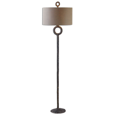 Uttermost - One Light Floor Lamp - Ferro - Aged Rust Bronze- Union Lighting Luminaires Decor