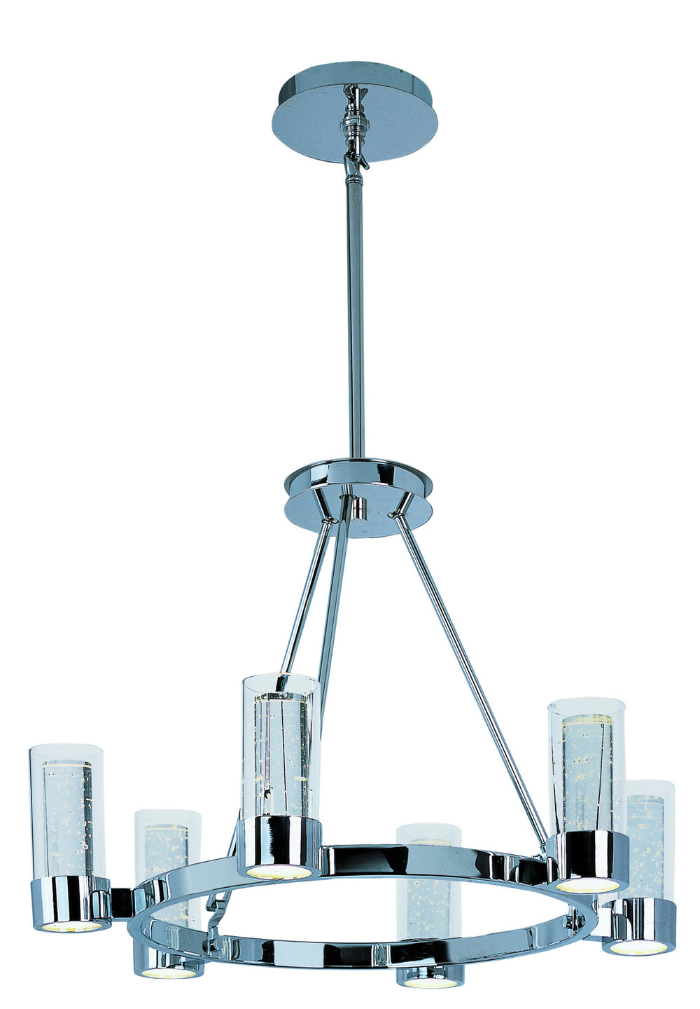 Maxim - LED Chandelier - Sync - Polished Chrome- Union Lighting Luminaires Decor