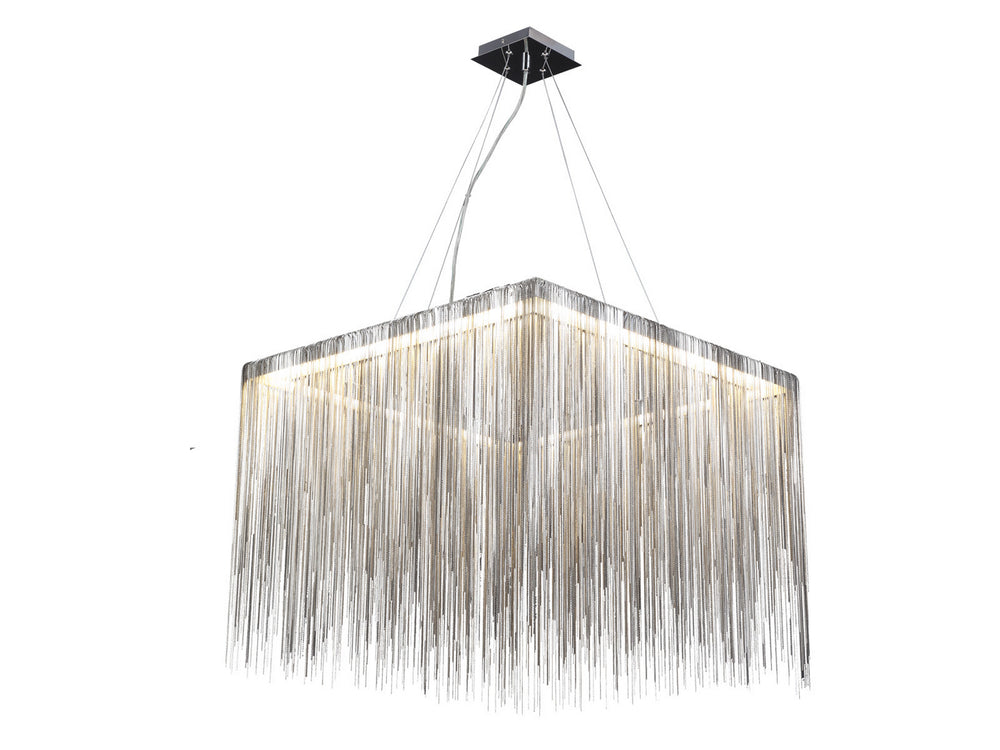 Avenue Lighting - LED Chandelier - Fountain Ave. - Chrome- Union Lighting Luminaires Decor