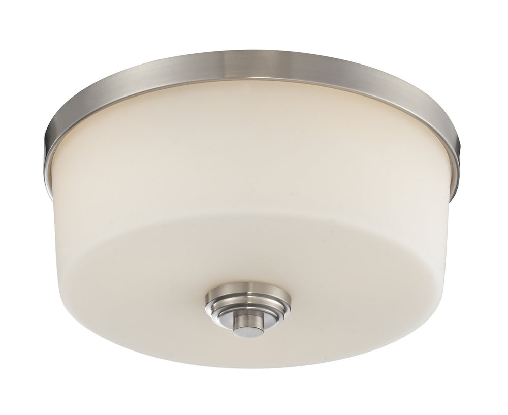 Z-Lite Canada - Three Light Flush Mount - Lamina - Brushed Nickel- Union Lighting Luminaires Decor