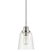 Capital Lighting - One Light Pendant - Fallon - Polished Nickel- Union Lighting Luminaires Decor