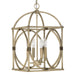 Capital Lighting - Four Light Foyer - Surrey - French Oak- Union Lighting Luminaires Decor