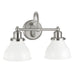Capital Lighting - Two Light Vanity - Baxter - Brushed Nickel- Union Lighting Luminaires Decor