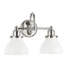 Capital Lighting - Two Light Vanity - Baxter - Polished Nickel- Union Lighting Luminaires Decor
