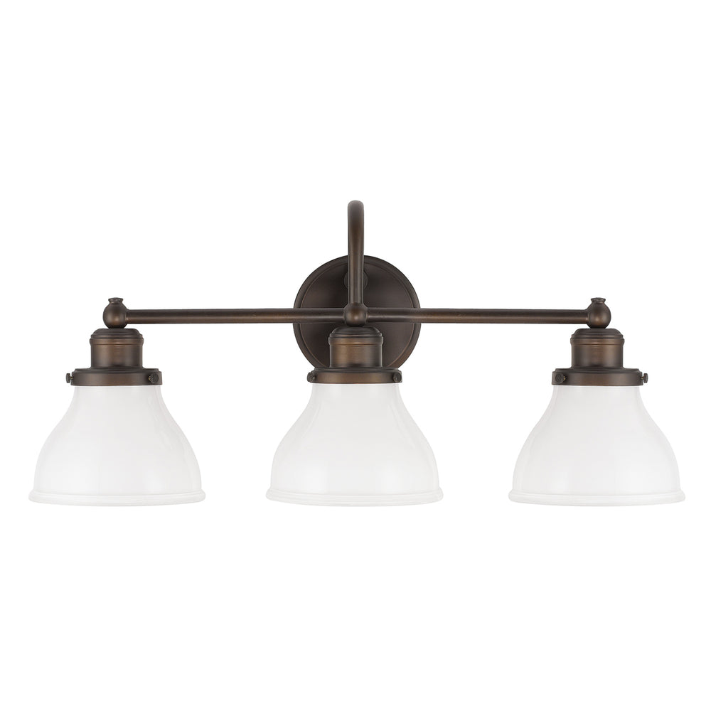 Capital Lighting - Three Light Vanity - Baxter - Burnished Bronze- Union Lighting Luminaires Decor