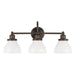 Capital Lighting - Three Light Vanity - Baxter - Burnished Bronze- Union Lighting Luminaires Decor