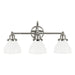 Capital Lighting - Three Light Vanity - Baxter - Polished Nickel- Union Lighting Luminaires Decor