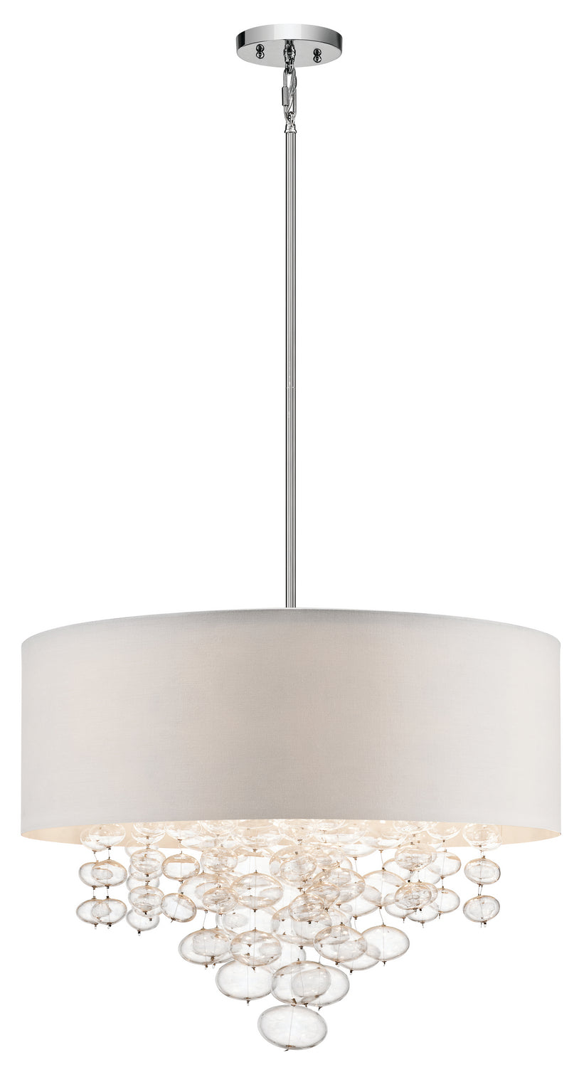 Kichler Canada - Five Light Pendant - Piatt - Chrome- Union Lighting Luminaires Decor