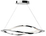 Kichler Canada - LED Chandelier - Meridian - Chrome- Union Lighting Luminaires Decor