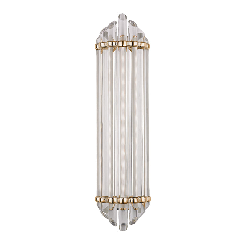 Hudson Valley - LED Bath Bracket - Albion - Aged Brass- Union Lighting Luminaires Decor
