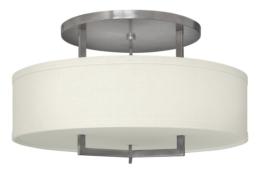 Hinkley Canada - LED Semi-Flush Mount - Hampton - Antique Nickel- Union Lighting Luminaires Decor