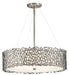 Kichler Canada - Four Light Chandelier - Silver Coral - Classic Pewter- Union Lighting Luminaires Decor