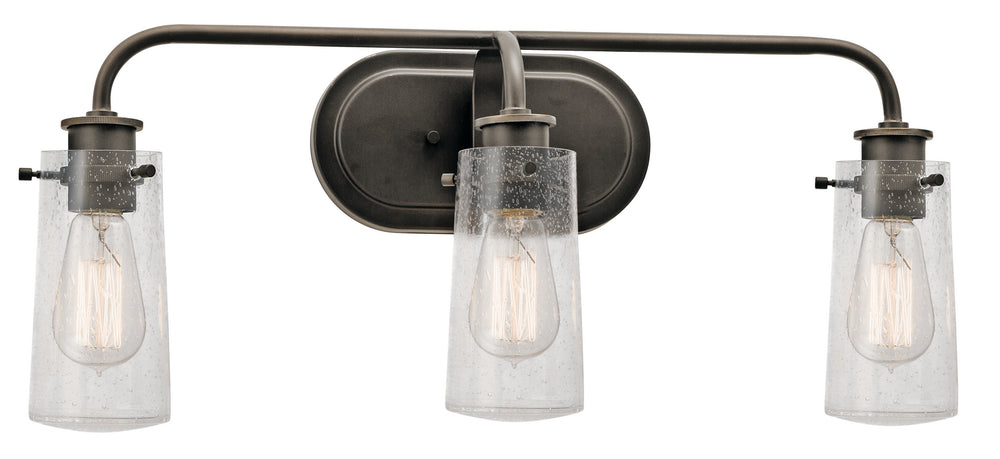 Kichler Canada - Three Light Bath - Braelyn - Olde Bronze- Union Lighting Luminaires Decor