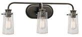 Kichler Canada - Three Light Bath - Braelyn - Olde Bronze- Union Lighting Luminaires Decor