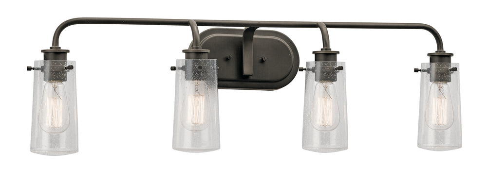 Kichler Canada - Four Light Bath - Braelyn - Olde Bronze- Union Lighting Luminaires Decor