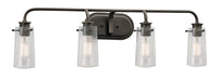 Kichler Canada - Four Light Bath - Braelyn - Olde Bronze- Union Lighting Luminaires Decor