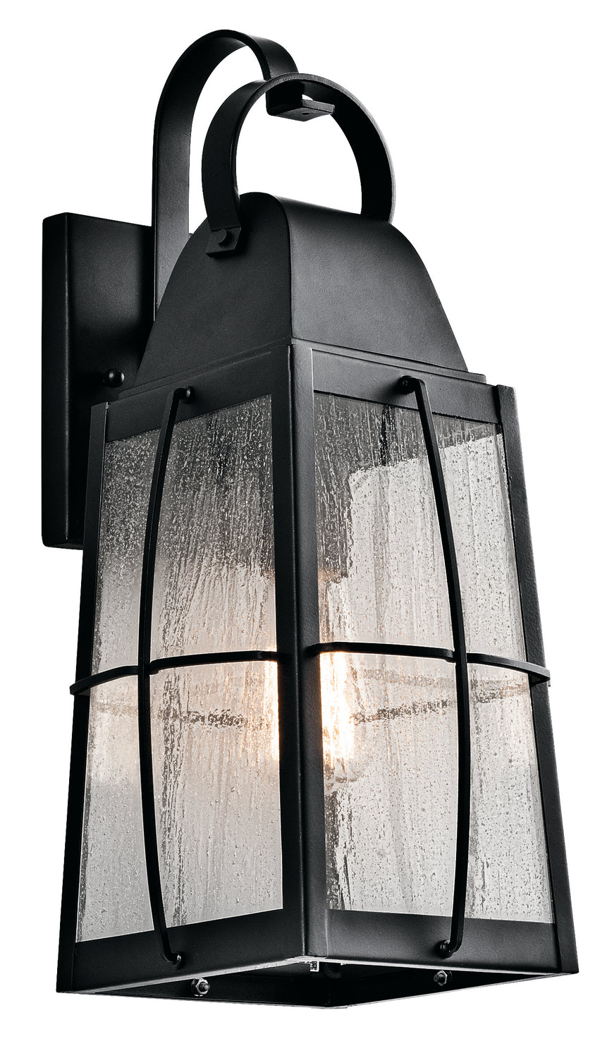 Kichler Canada - One Light Outdoor Wall Mount - Tolerand - Textured Black- Union Lighting Luminaires Decor