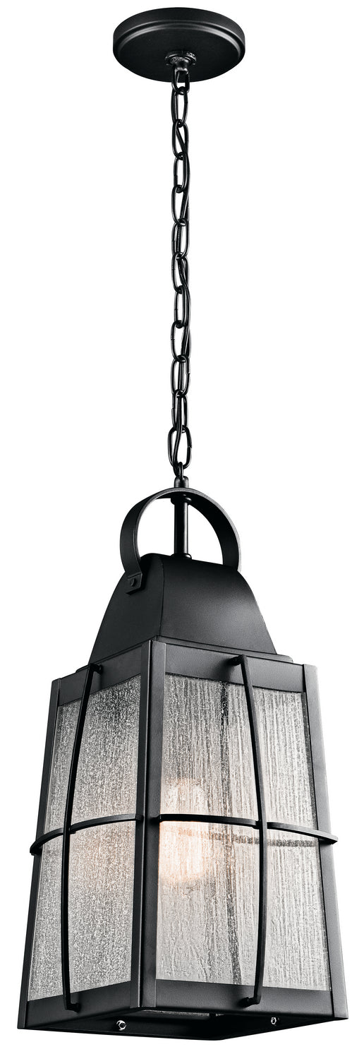 Kichler Canada - One Light Outdoor Pendant - Tolerand - Textured Black- Union Lighting Luminaires Decor