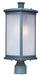 Maxim - One Light Outdoor Pole/Post Lantern - Terrace - Platinum- Union Lighting Luminaires Decor