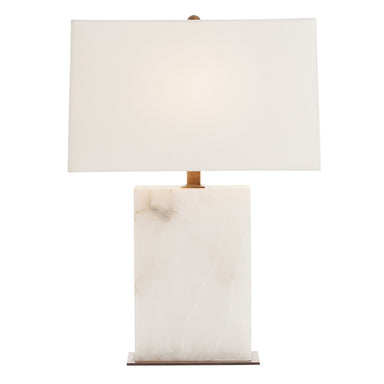 Arteriors - One Light Table Lamp - Carson - White- Union Lighting Luminaires Decor