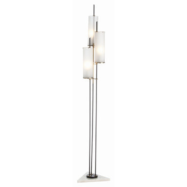 Arteriors - Three Light Torchiere - Stefan - Black- Union Lighting Luminaires Decor