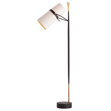 Arteriors - Two Light Floor Lamp - Yasmin - Antique Black- Union Lighting Luminaires Decor