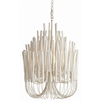 Arteriors - Five Light Chandelier - Tilda - Whitewashed Wood- Union Lighting Luminaires Decor