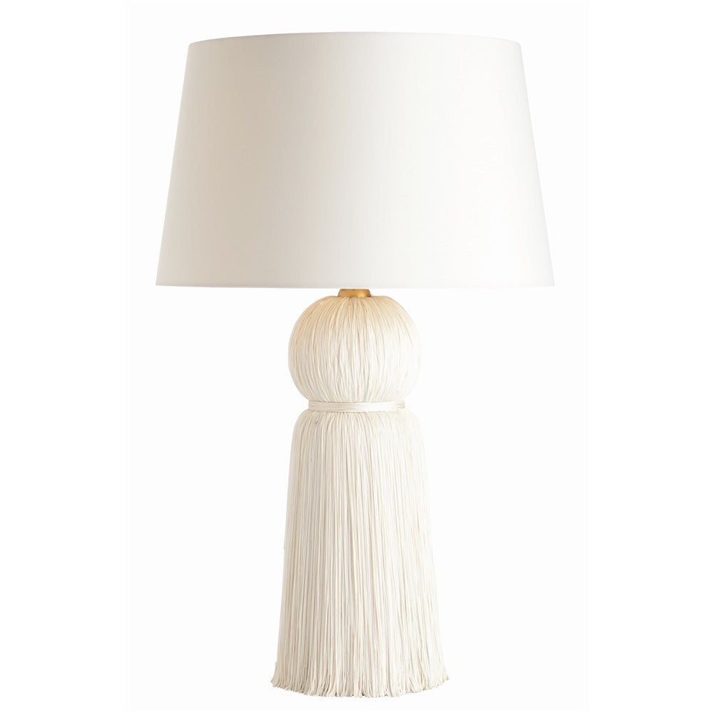 Arteriors - One Light Table Lamp - Tassel - Off-White- Union Lighting Luminaires Decor