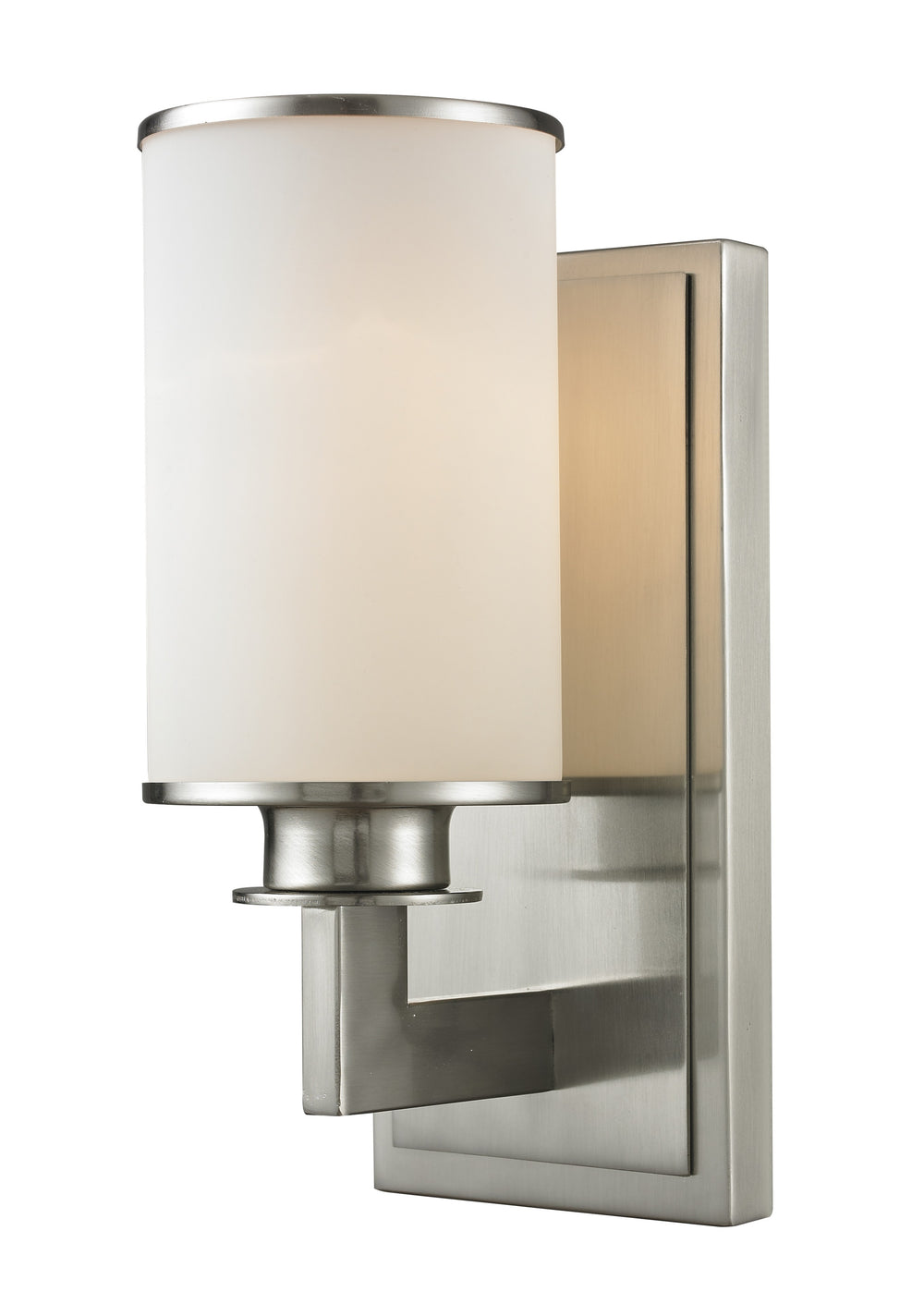 Z-Lite Canada - One Light Wall Sconce - Savannah - Brushed Nickel- Union Lighting Luminaires Decor