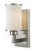 Z-Lite Canada - One Light Wall Sconce - Savannah - Brushed Nickel- Union Lighting Luminaires Decor